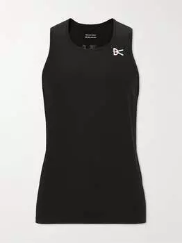 Майка Rupa-Tech из эластичного джерси с принтом логотипа DISTRICT VISION, черный