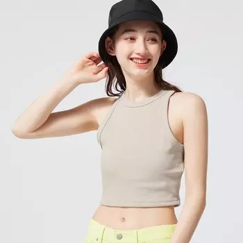 Майка с американскими рукавами OSA+EC GU, бежевый