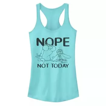 Майка с эскизом «Nope Not Today» от Nickelodeon Ren & Stimpy для юниоров Licensed Character