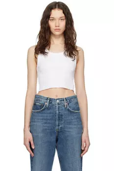 Майка с белым маком AGOLDE