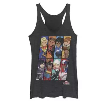 Майка с цельнолитой панелью для юниоров Marvel Secret Warriors Licensed Character