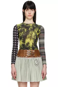 Майка с длинным рукавом Starlight mesh Chopova Lowena, мультиколор