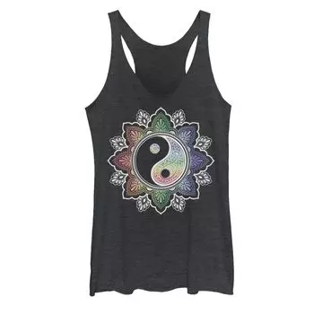 Майка с геометрическим рисунком Henna Yin Yang Chakra для юниоров