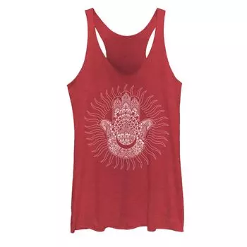Майка с геометрическим рисунком и графическим рисунком Hamsa Moon Sun для юниоров