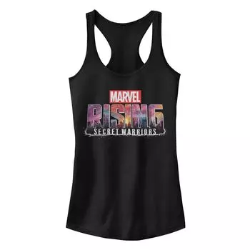 Майка с гоночной спиной и логотипом Marvel Rising Secret Warriors для юниоров Licensed Character