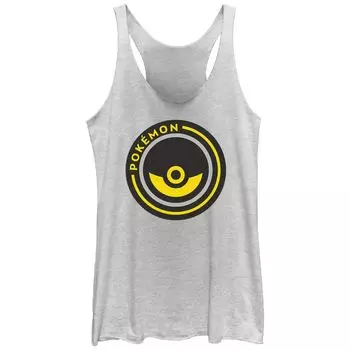 Майка с гоночной спиной и значком Pokemon Pokeball для юниоров Pokemon