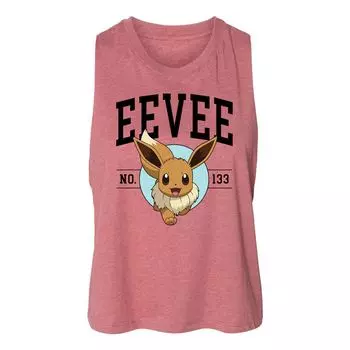 Майка с гоночной спиной Pokemon Eevee для юниоров Licensed Character
