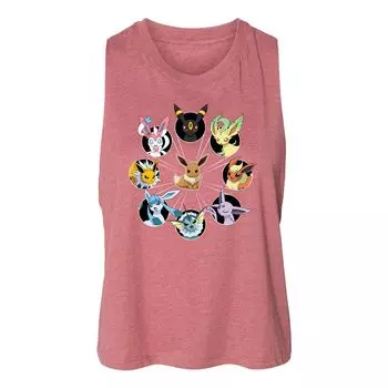 Майка с гоночной спиной Pokemon Eevee для юниоров Licensed Character