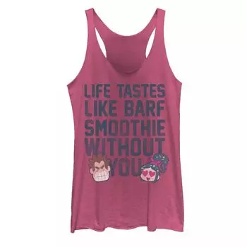 Майка с графическим изображением Disney's Wreck It Ralph 2 Barf Smoothie для юниоров Licensed Character