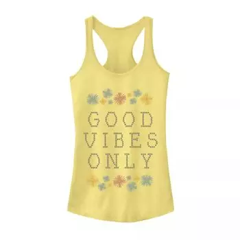 Майка с графическим изображением «Good Vibes Only» для юниоров