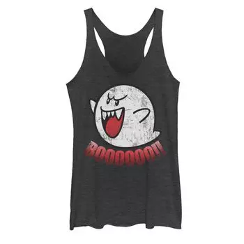 Майка с графическим изображением Nintendo Super Mario Boo для юниоров Licensed Character