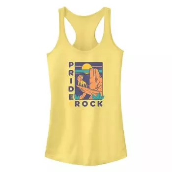 Майка с графическим изображением Simba Pride Rock для детей The Lion King от Disney Licensed Character