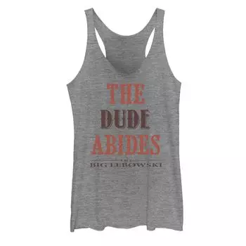 Майка с графическим изображением The Big Lebowski The Dude Abides для юниоров Licensed Character