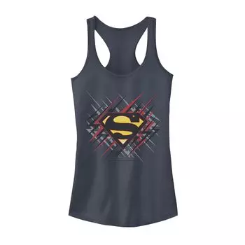 Майка с графическим логотипом DC Comics Superman Lightning для юниоров Licensed Character
