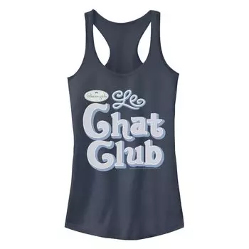 Майка с графическим логотипом Gilmore Girls Le Chat Club для юниоров Licensed Character