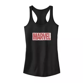 Майка с графическим логотипом Marvel для юниоров и текстовым рисунком Licensed Character