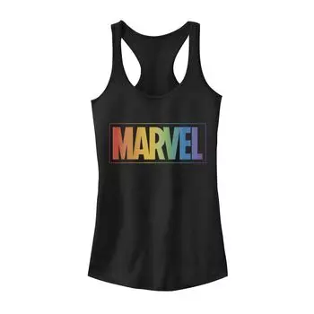 Майка с графическим логотипом Marvel Rainbow Gradient для юниоров Licensed Character