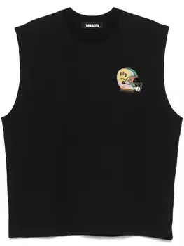 Майка с графическим принтом BARROW, черный