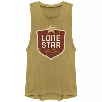 Майка с графическим принтом Pabst Lone Star Beer Crest для юниоров Licensed Character