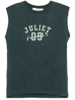 Майка с графическим принтом Tela, зеленый