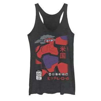 Майка с графическим рисунком Disney's Big Hero 6 The Series для юниоров Baymax Robo Size Licensed Character