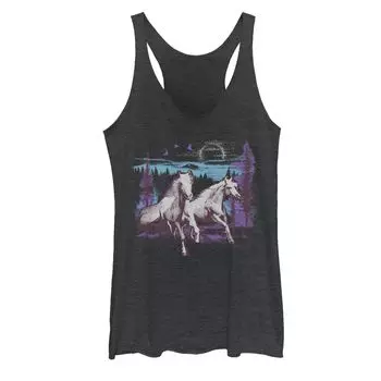Майка с графическим рисунком для улицы Moon Run Horse для юниоров