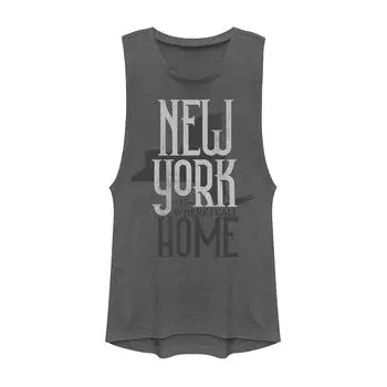 Майка с графическим рисунком для юниоров «Нью-Йорк — это то место, где я называю дом»