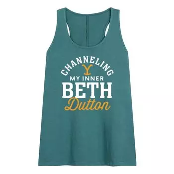 Майка с графическим рисунком Йеллоустоун для юниоров "My Inner Beth" Licensed Character