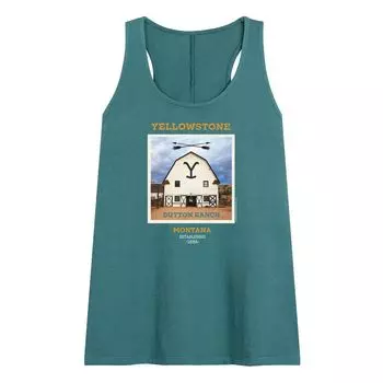 Майка с графическим рисунком Yellowstone Ranch Barn для юниоров Licensed Character