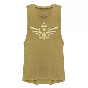 Майка с графическим рисунком "Zelda Triumphant Triforce" для юниоров Licensed Character