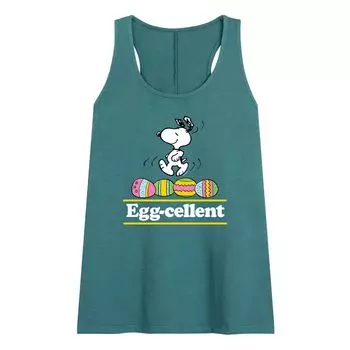 Майка с графикой Peanuts Egg-Cellent для юниоров Licensed Character