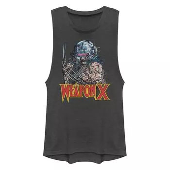 Майка с изображением мышц Marvel Weapon X для юниоров Licensed Character
