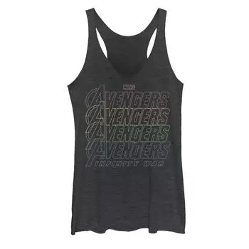 Майка с изображением радуги Marvel Avengers Infinity War для юниоров Licensed Character
