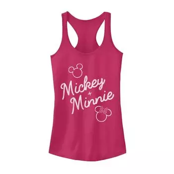 Майка с контуром Disney Mickey Plus Minnie Mouse для юниоров Licensed Character