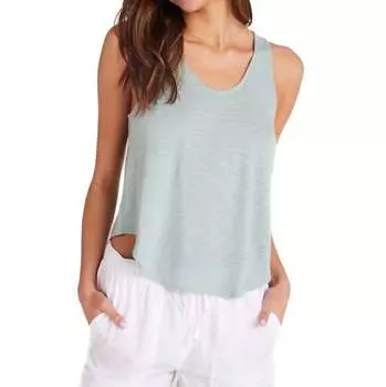 Майка с круглым вырезом цвета Oasis Green Bella Dahl