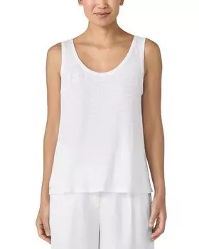 Майка с круглым вырезом Eileen Fisher, белый