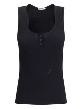 Майка с круглым вырезом Ferragamo, черный