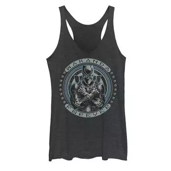 Майка с круглыми бусинами и логотипом Marvel Black Panther для юниоров Licensed Character