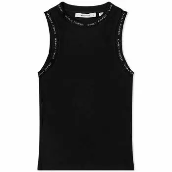 Майка с логотипом Daily Paper Erib, черный