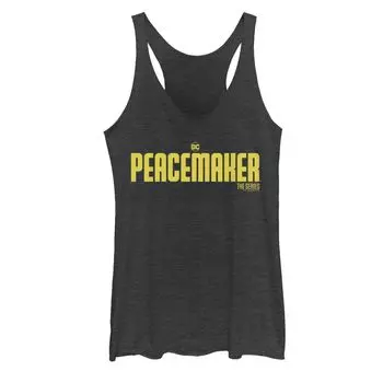 Майка с логотипом DC Comics Peacemaker для юниоров Licensed Character
