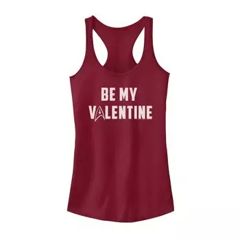Майка с логотипом Delta Badge Star Trek Be My Valentine для юниоров Licensed Character