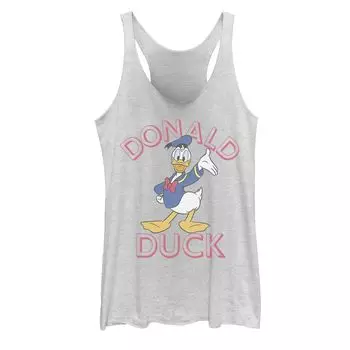 Майка с логотипом Disney Donald Duck Happy Wave для юниоров Licensed Character