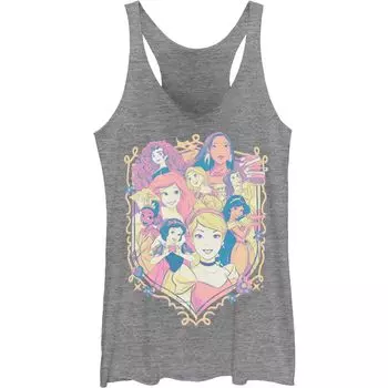 Майка с логотипом Disney Princess Pastel Group для юниоров Licensed Character