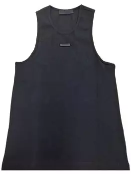 Майка с логотипом FEAR OF GOD ESSENTIALS, черный