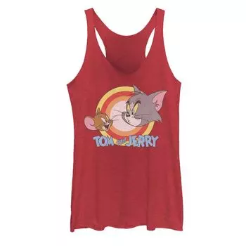 Майка с логотипом и лицами Tom & Jerry для юниоров Licensed Character