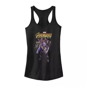 Майка с логотипом и портретом Marvel Avengers Infinity War для юниоров Licensed Character