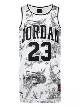 Майка с логотипом Jordan Kids, белый