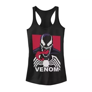 Майка с логотипом комиксов Marvel Venom Tongue Out для юниоров Licensed Character