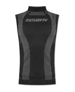 Майка с логотипом Misbhv, черный