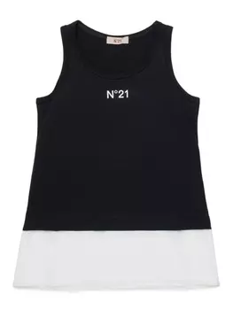 Майка с логотипом N21 Kids, черный
